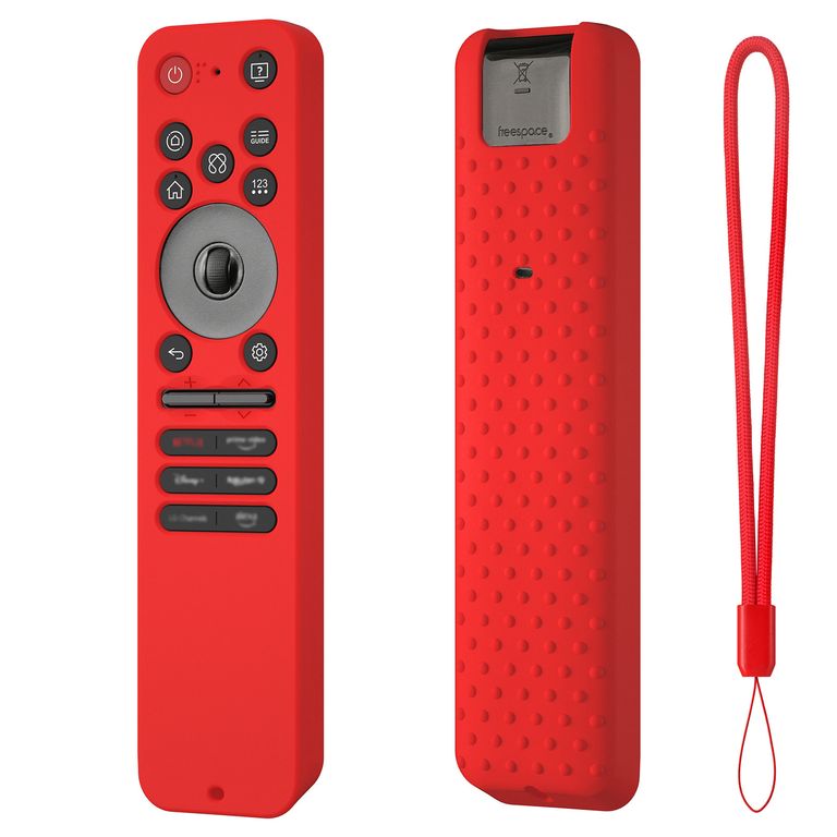 Funda de Silicona para Control Remoto LG Magic 2025 MR25 – Protector Antideslizante con Correa