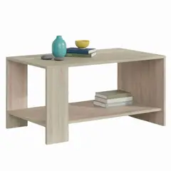 R&R MUEBLES - Mesa de Centro Moderna Minimalista Clara Duna