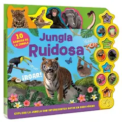 LEXUS - Libro infantil Jungla Ruidosa – 10 Sonidos