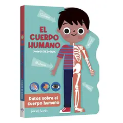 LEXUS - Libro infantil Cuerpo Humano Levanta las Solapas