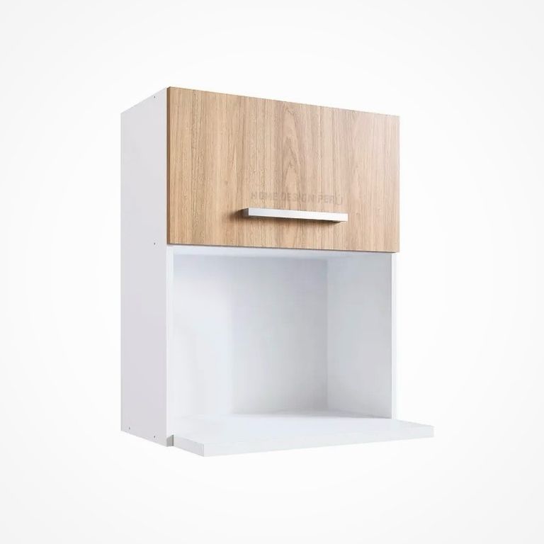 Mueble Para Microondas De Melamina - Mueble De Cocina Aéreo