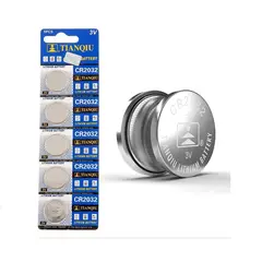 ORIGEN - PILAS CR2032 3V LITIO TIANQIU 5 Alarma Reloj Balanza Pc