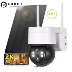 OEM - Cámara de Seguridad Solar 4MP con WiFi y Giro 360°