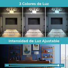 GENERICO - FOCO + VENTILADOR DE TECHO TIPO DRON DE 60W