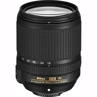 NIKON - AF-S DX NIKKOR 18-140mm f35-56G ED VR Lente - Reacondicionado