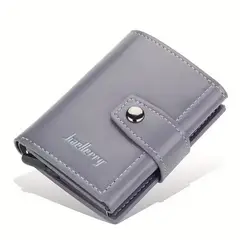 BAELLERRY - BILLETERA HOMBRE CUERO TARJETERO RFID