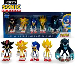 SONIC - Set de Muñecos y sus Amigos Articulables M5 Werehog