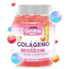 GENERICO - Gomitas de Colágeno para Adulto 130 Gomitas Sottcor Labs