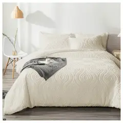 GENERICO - COBERTOR LUJOSA DE 5 PIEZAS QUEEN