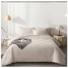 GENERICO - COBERTOR LUJOSA DE 5 PIEZAS KING