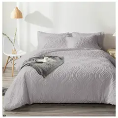 GENERICO - COBERTOR LUJOSA DE 5 PIEZAS KING