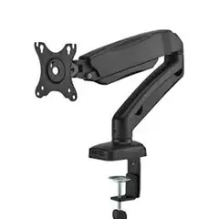 KOREANO SEGURIDAD E INNOVACION - Soporte Hidráulico de Escritorio para Monitor 17″ a 32″ Ajustable ergonómico y resistente