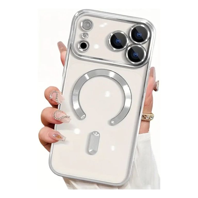 CASE IPHONE 17 PRO MAX PLATA