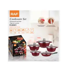 GENERICO - SET DE OLLAS DE 5 PIEZAS