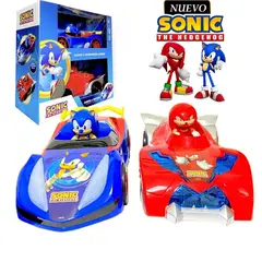SONIC - Juguete Set de Carros a Fricción con Luces y Musical SNI-2036