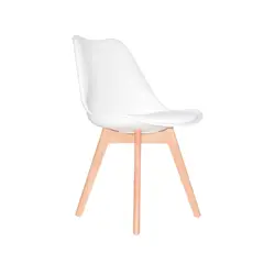 OFIDEAS - Silla De Comedor Diseño Ema Blanco