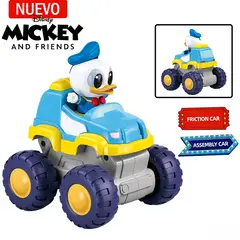 DISNEY BABY - Juguete Camión Monstruo de fricción del Pato Donald 10 piezas
