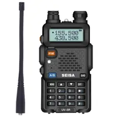 SEISA - Walkie Talkie - Radio Hasta 5Km - Incluye Manos Libres
