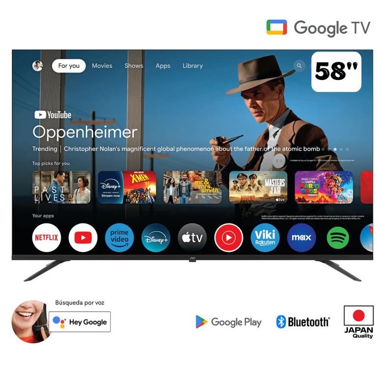 Televisor 58 Uhd 4k Google Tv Lt-58km548