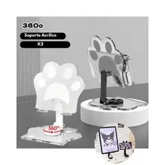 GENERICO - HOLDER PORTA CELULAR GARRITA 360° X2