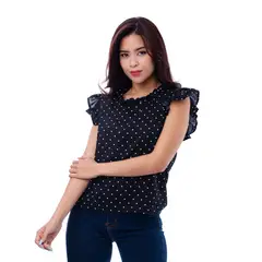 NEBULA - Blusa Vianell - Nébula - Negro