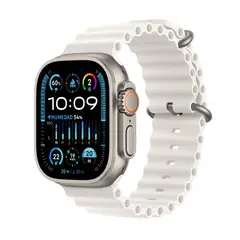 APPLE - Watch Ultra 2 Gps + Celular Caja De Titanio 49Mm Correa Ocean Blanca - Excelente (Reacondicionado)