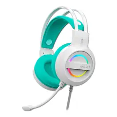 ANTRYX - Auricular IRIS-W 7.1 Virtual Surround USB Turquesa Rainbow