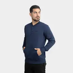 PAPIROS DENIM - Polera Hombre Sweatshirt Nerú