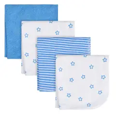 GENERICO - Babero Para Bebe Recien Nacida Eructo Niña Exclusivo Infantil x4