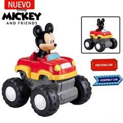 DISNEY BABY - Juguete Camión Monstruo de fricción de Mickey 9 piezas
