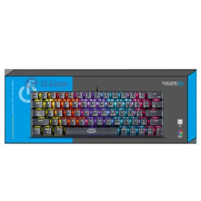 TECLADO ENKORR GAMER MECANICO KINGDOM 64 ENK1008 RAINBOW