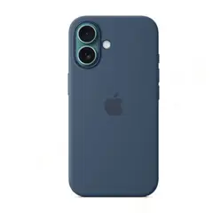 CASE - De Silicona Para Iphone 17 - Azul Noche