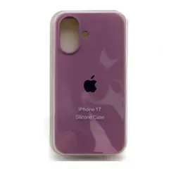 CASE - De Silicona Para Iphone 17 - Lila