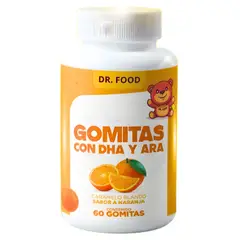 GENERICO - Gomitas Sabor a Naranja con DHA y ARA
