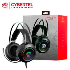CYBERTEL - Audifono Gamer 5.1 CYB HG518U con LED Rainbow y Sonido HD