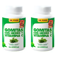 GENERICO - Combo Gomitas Sabor a Menta con Hierro y Vitamina C