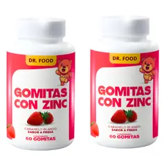 GENERICO - Combo Gomitas Sabor a Fresa con Zinc