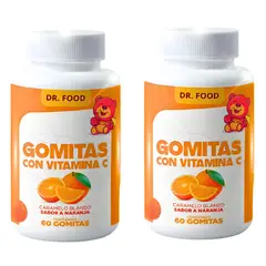 GENERICO - Combo Gomitas Sabor a Naranja con Vitamina C