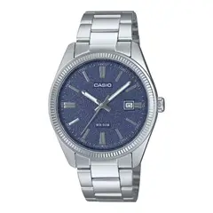 CASIO - MTP-1302DA - RELOJES PARA HOMBRE ACERO AZUL - CAS-81