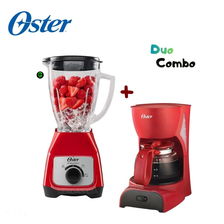 Combo Licuadora BLSTKAGRRD y Cafetera 4 tazas