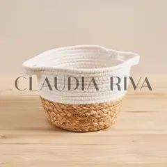 CLAUDIA RIVA HOME - Canasta Tejida Biarritz