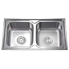 XM - Lavadero 2 Pozas Acero Inoxidabe WO7843