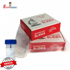 GENERICO - LAMINA PORTA OBJETO 25 x 75 MM x 100 und Cod. 7101