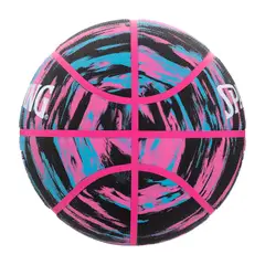 SPALDING - Pelota de Basket MARBLES NEGRO N6