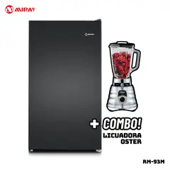 MIRAY - FRIGOBAR 93 L NEGRO - RM-94M + LICUADORA OSTER BLST4655
