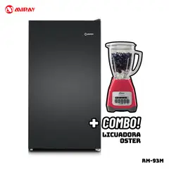 MIRAY - FRIGOBAR 93 L NEGRO - RM-94M + LICUADORA OSTER BLSTKAGMPB