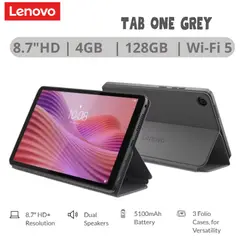 LENOVO - Tablet Tab One Grey 8.7"HD, Ram 4Gb, SSD 128Gb - Android 14