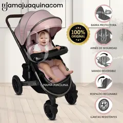 BABY - Coche Cuna para Bebés «BEVERLY» Edición Limitada Pink