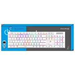 ENKORE - TECLADO MECANICO USB ROYALE ENK1003w WHITE RGB