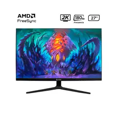 TEROS - Monitor plano gaming TE-2769G, 27" QHD IPS flat, 180 Hz, 1ms, HDMI, DP, Audio